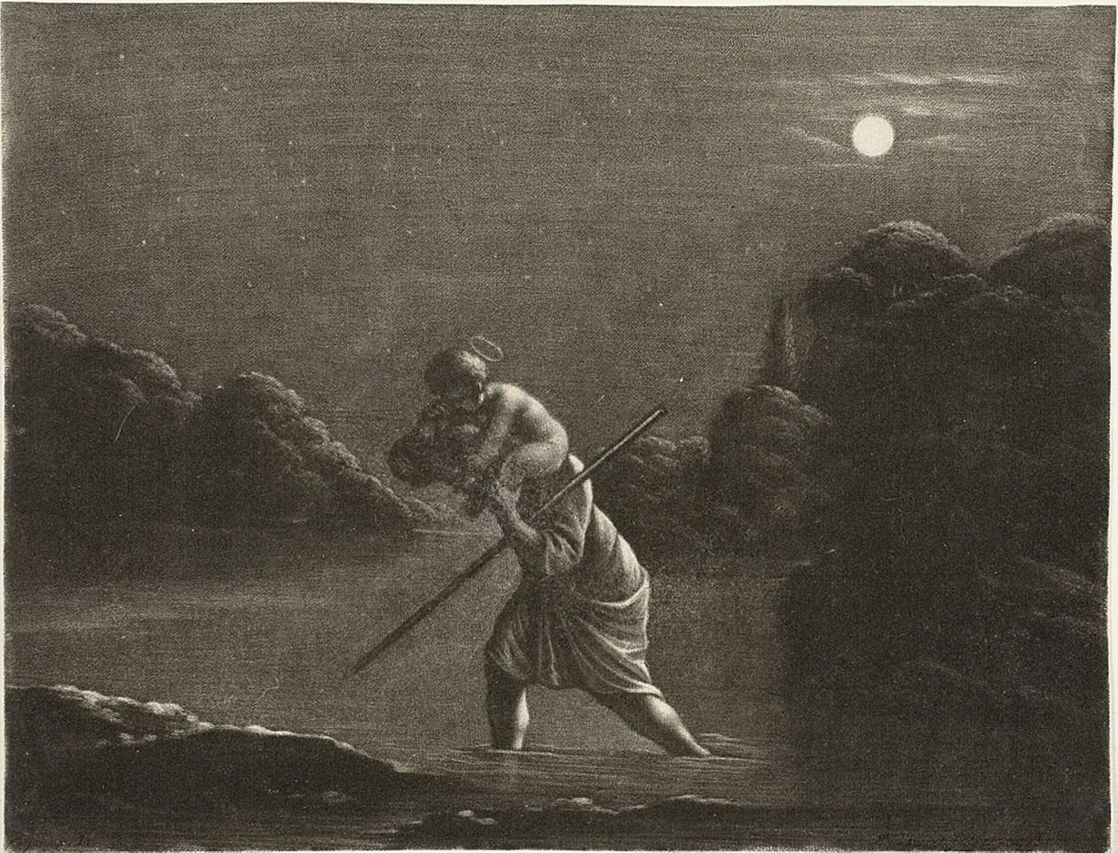 Saint Christopher by Wallerand Vaillant