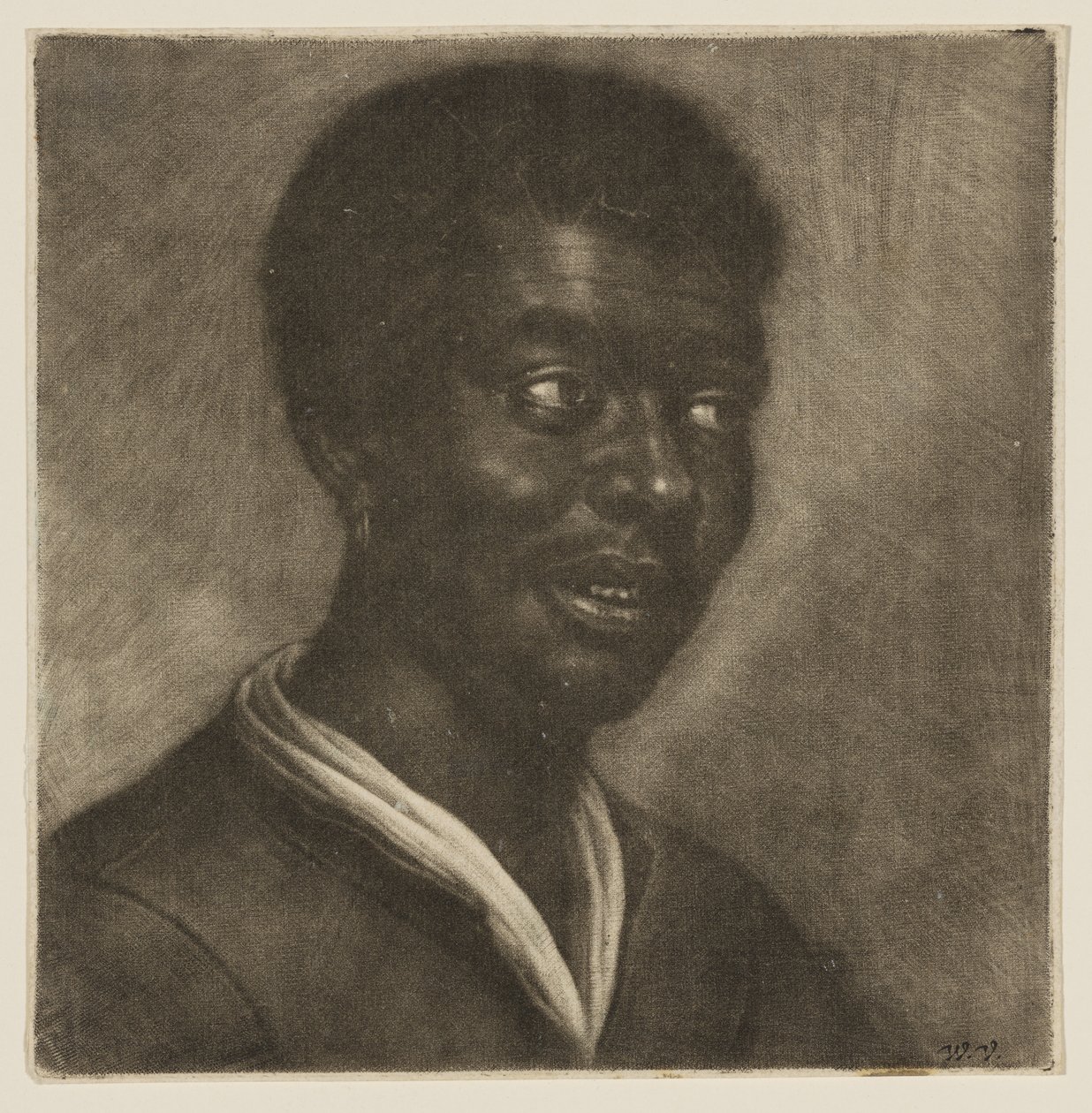 Head of a Black Man by Wallerant Vaillant