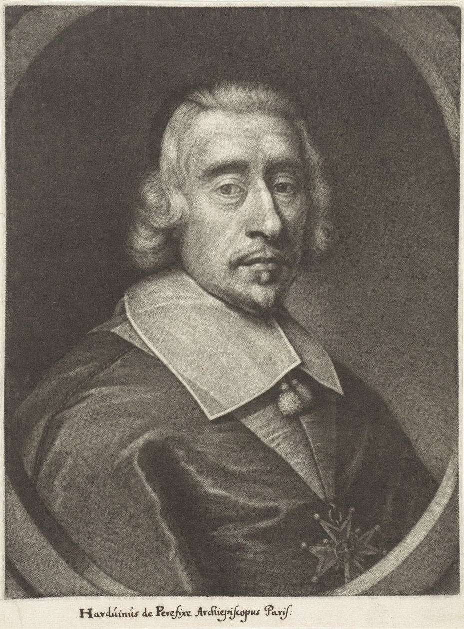 Portrait of Hardouin de Péréfixe de Beaumont by Wallerant Vaillant