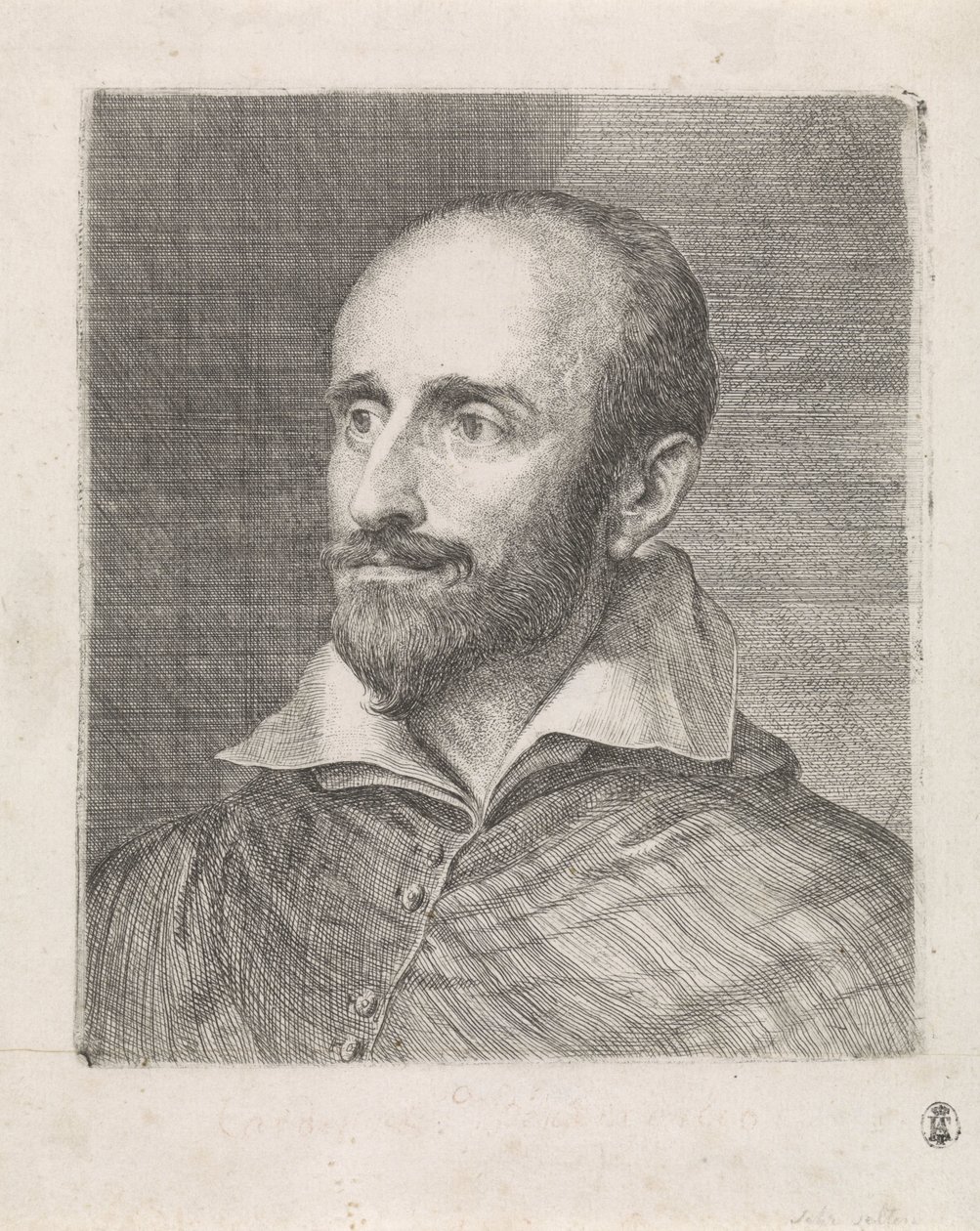 Portrait of Cardinal Guido Bentivoglio by Wallerant Vaillant