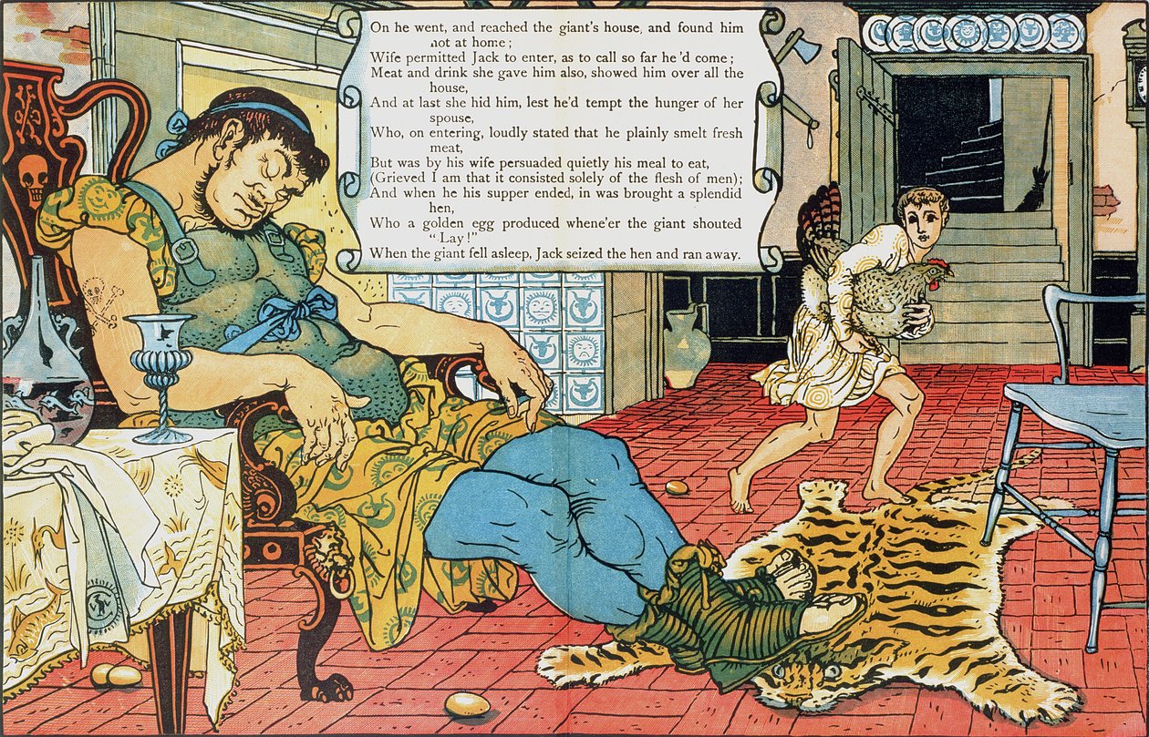 Jack and the Beanstalk by Walter Crane