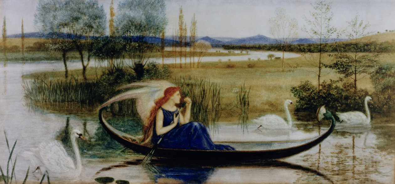 My Soul is an Enchanted Boat by Walter Crane