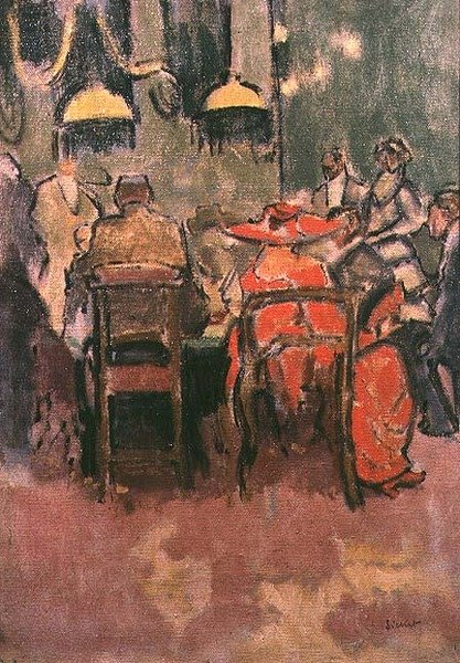 Baccarat, Dieppe by Walter Richard Sickert