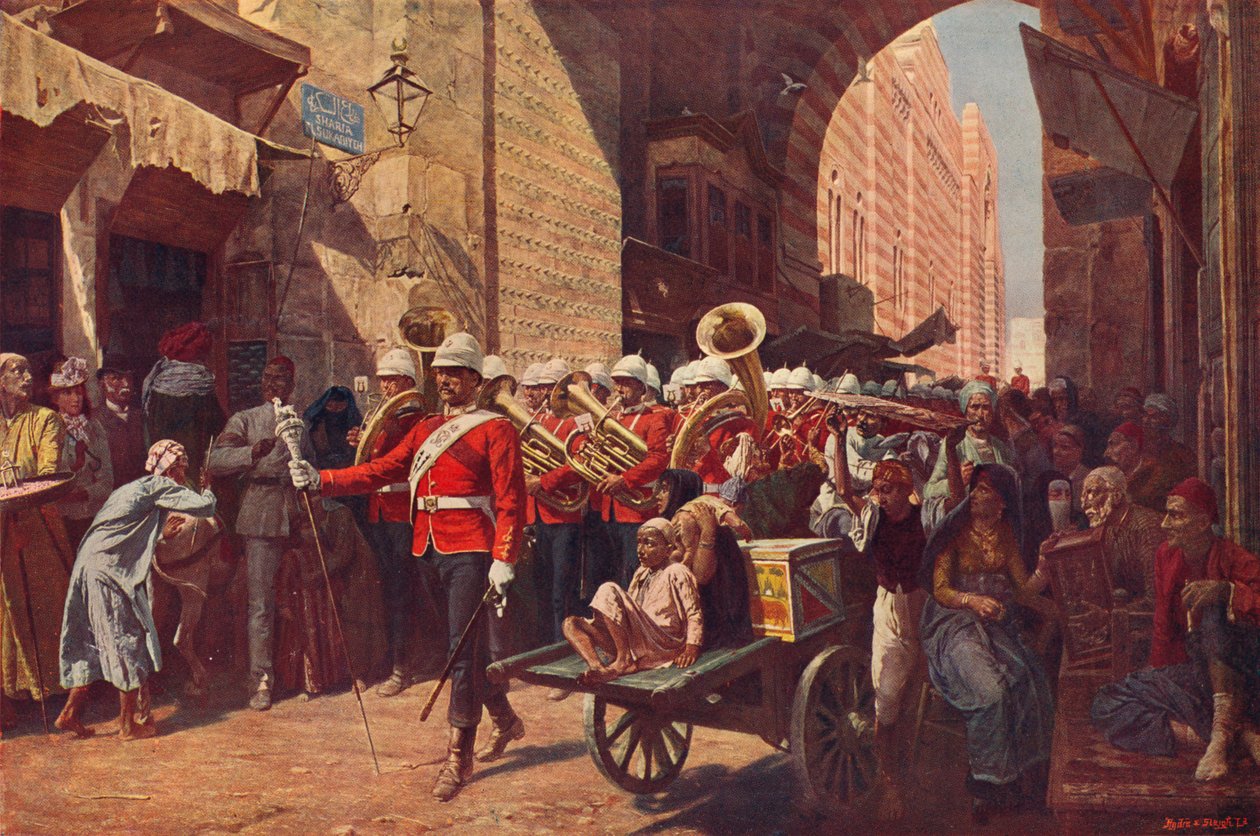 A Friendly Power in Egypt, 1906 by Walter Charles Horsley