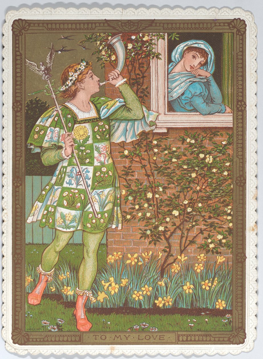 Valentine by Walter Crane