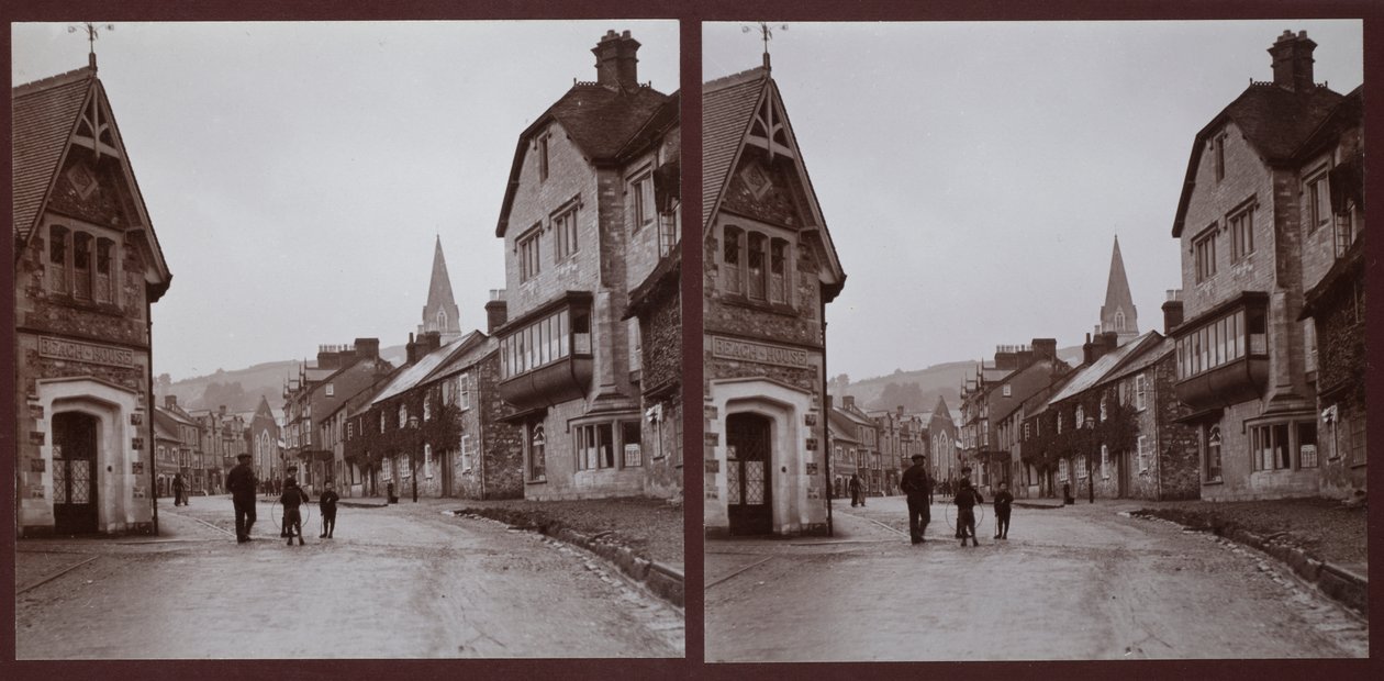 Fore Street, Beer, East Devon, Devon, 1913 by Walter Edward Zehetmayr