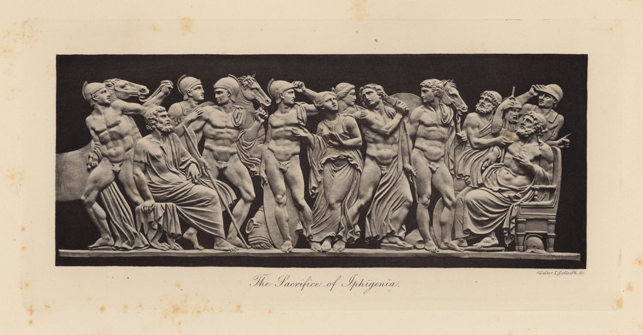 Sacrifice of Iphigenia by Walter L. Colls
