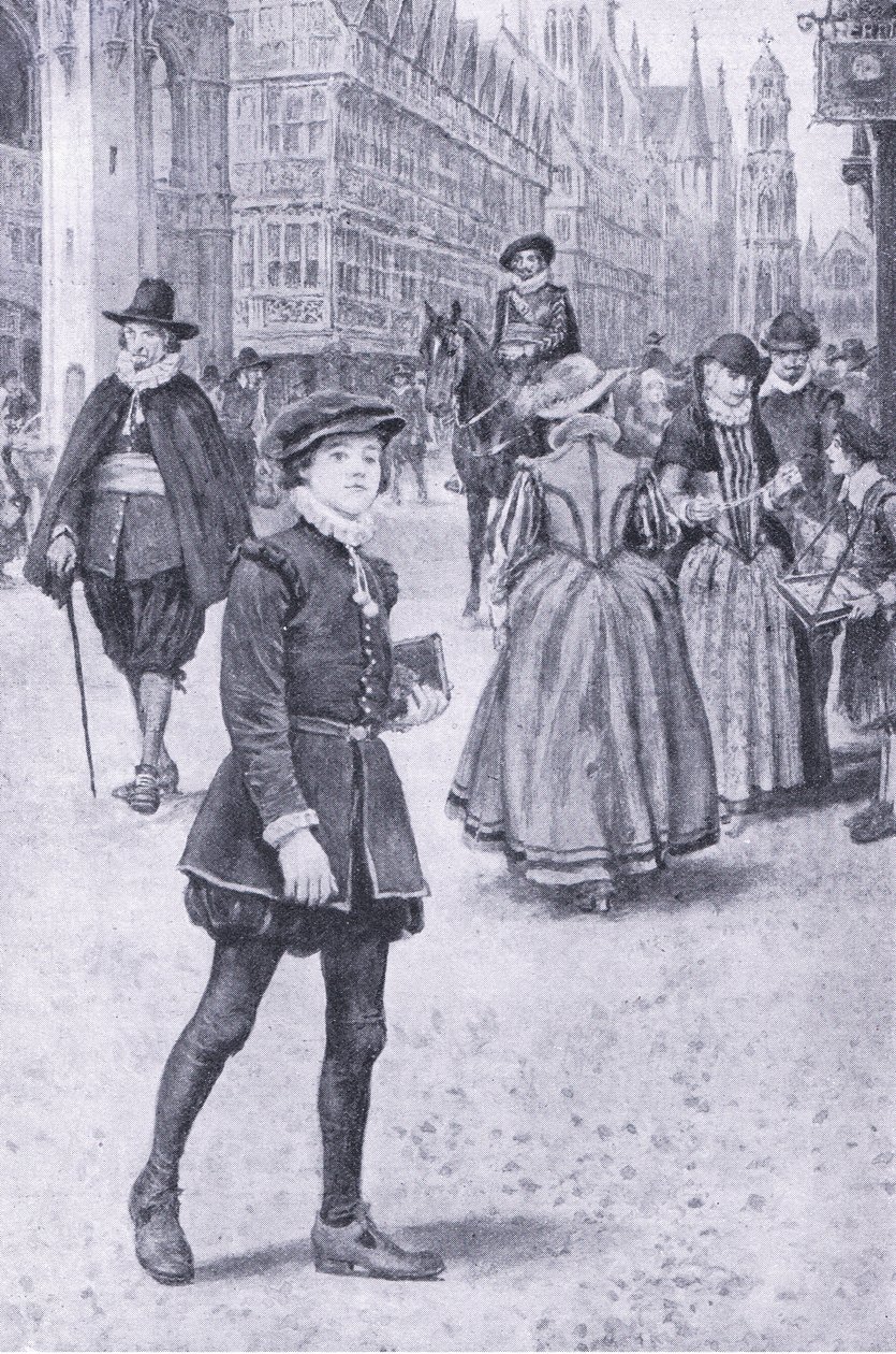 Herrick takes a ride down Cheapside (illustration from 