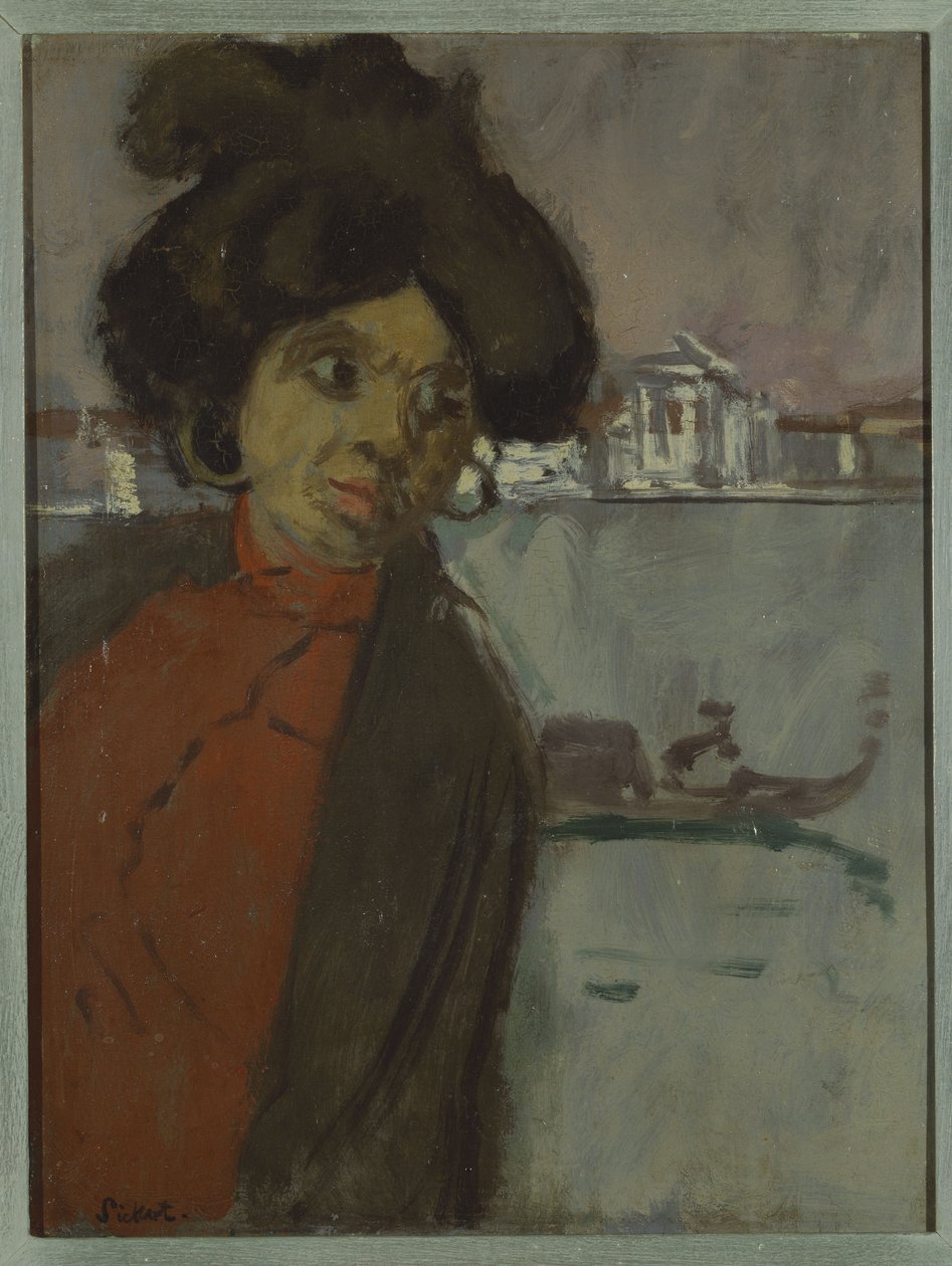 Inez on the Zattere by Walter Richard Sickert