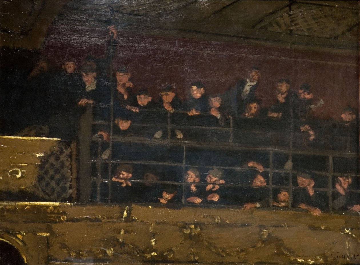 Noctes Ambrosionae, Gallery Of The Old Mogul by Walter Richard Sickert