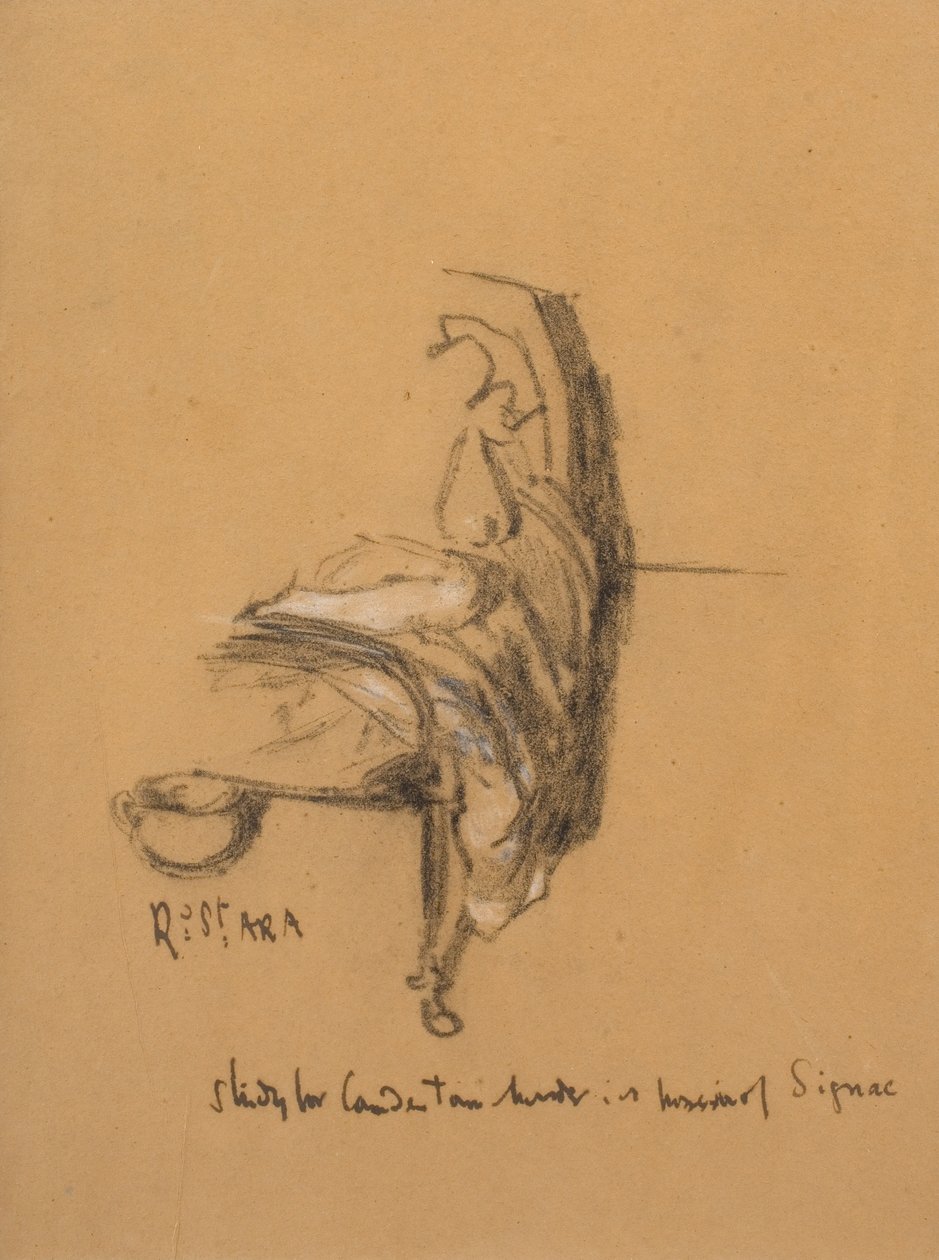 Study for The Camden Town Affair, c. 1909 by Walter Richard Sickert