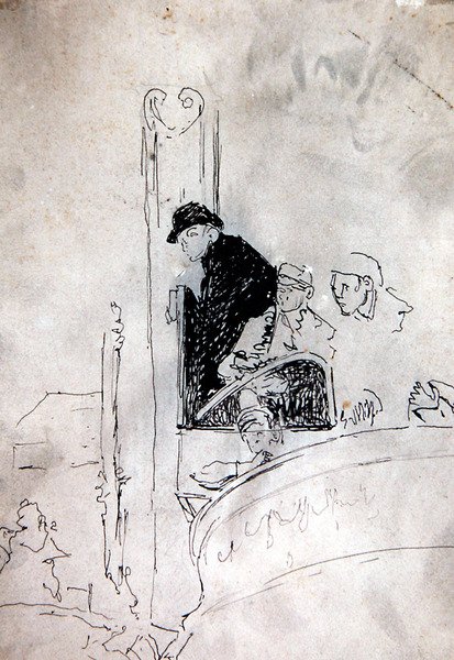 The Gallery of the Old Bedford, c.1895-1900 by Walter Richard Sickert
