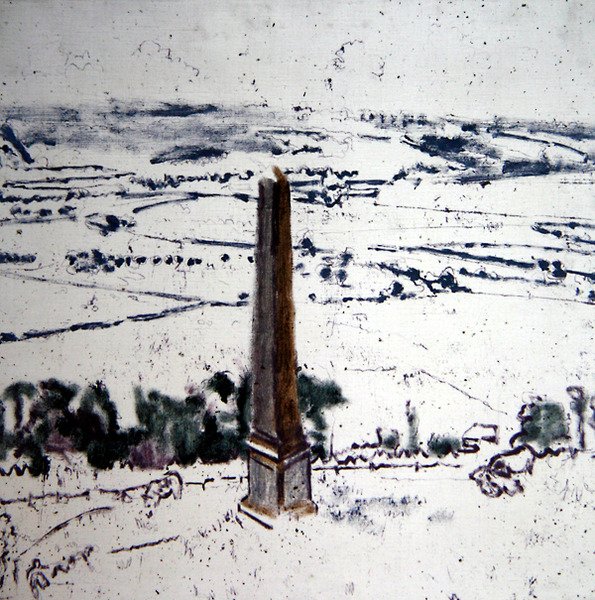 The Obelisk at Arques, Eaulne Valley, Dieppe by Walter Richard Sickert