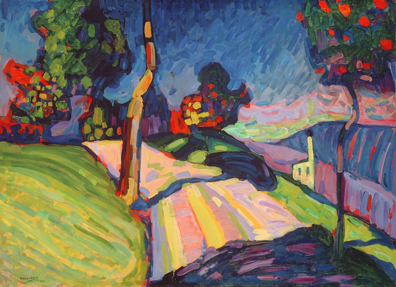Autumn Landscape, Murnau by Wassily Kandinsky