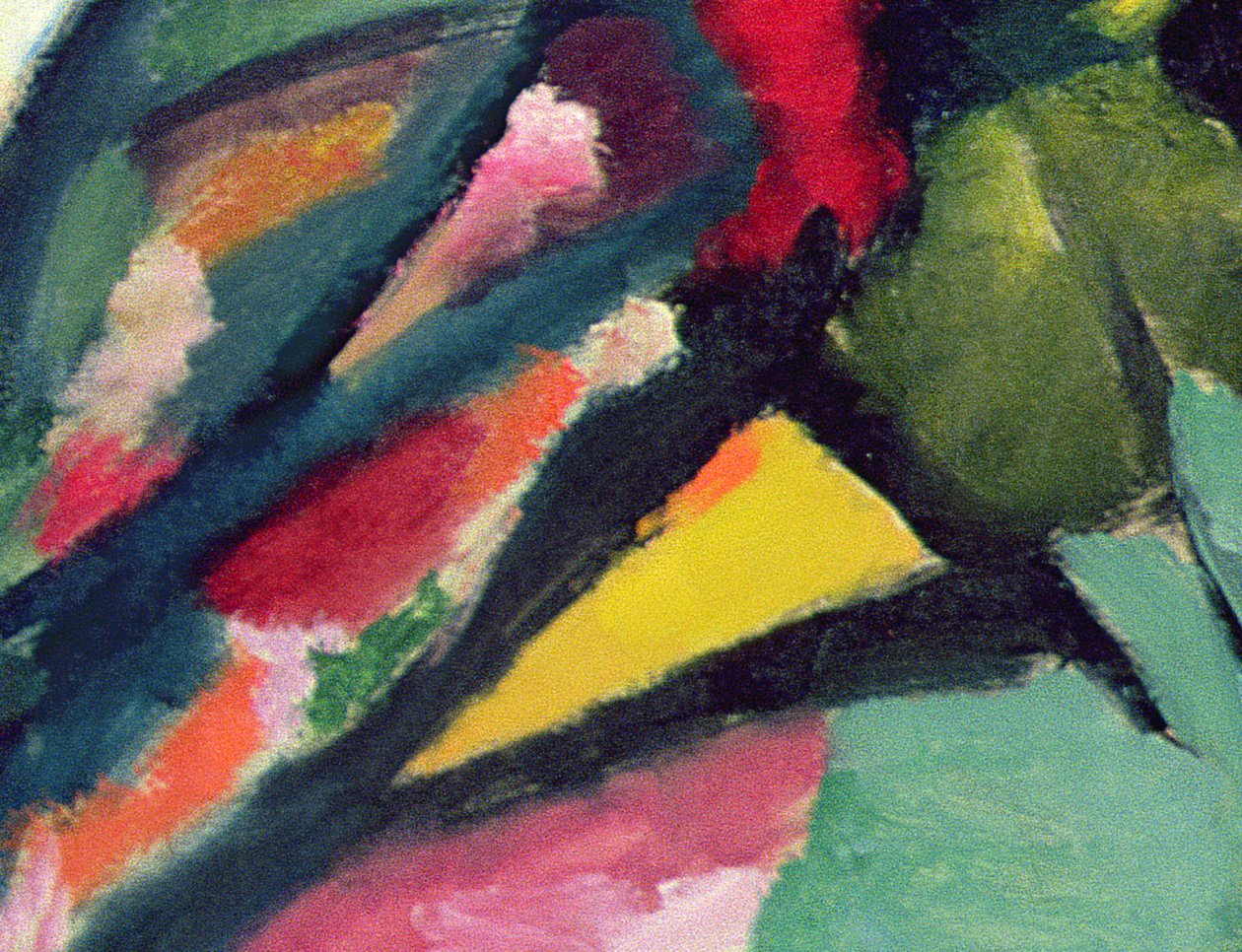 Composition No. 7, 1913 (detail) by Wassily Kandinsky