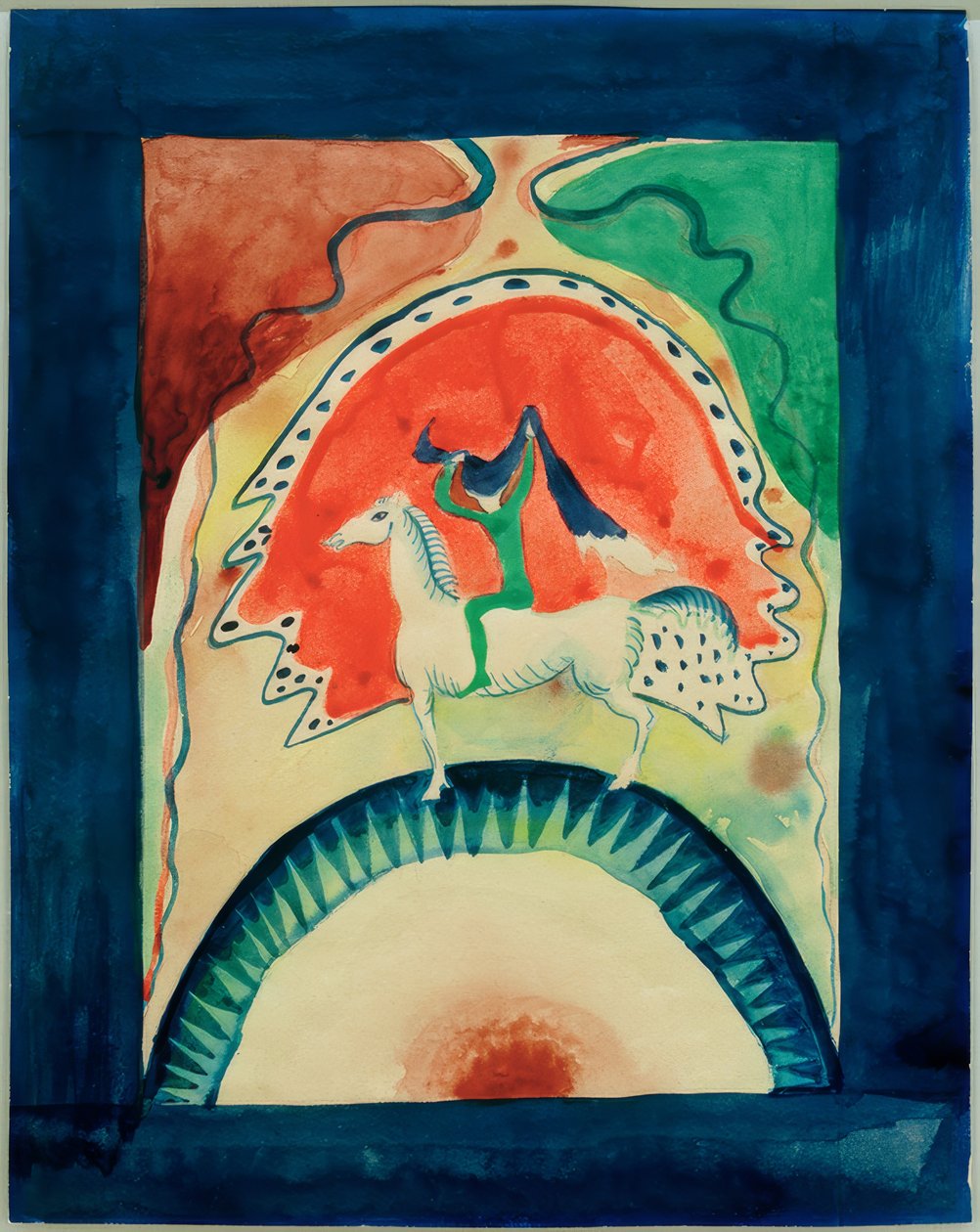 Design for the Cover of the Almanac Der Blaue Reiter