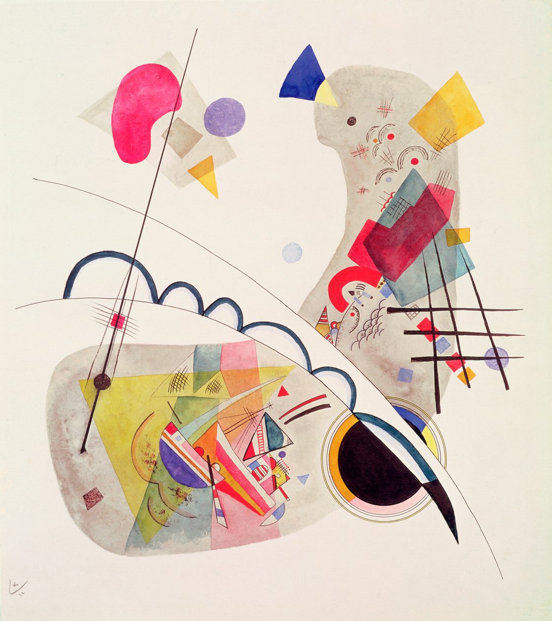 Grave Forme, 1922 by Wassily Kandinsky