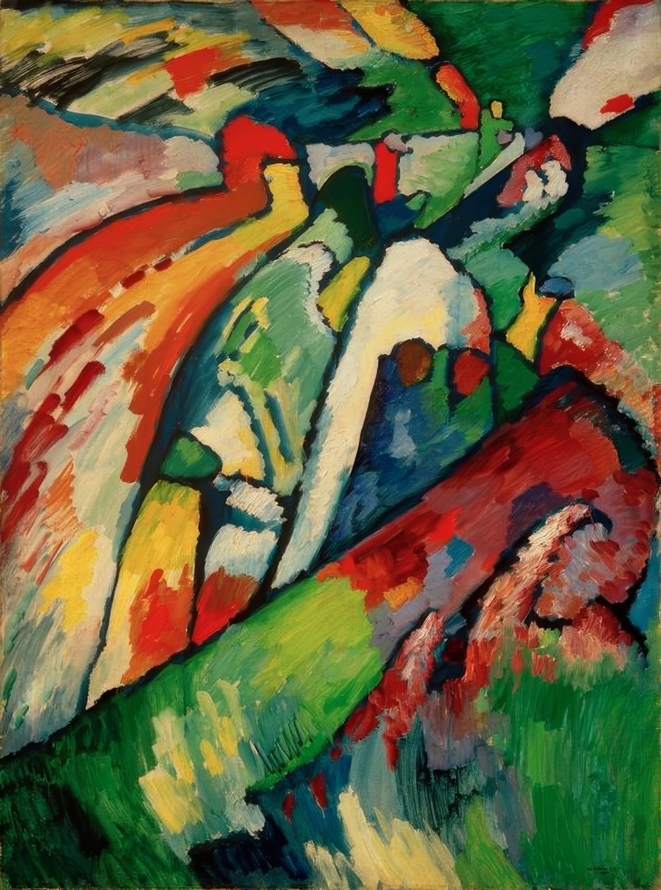 Improvisation 7 (Storm) by Wassily Kandinsky