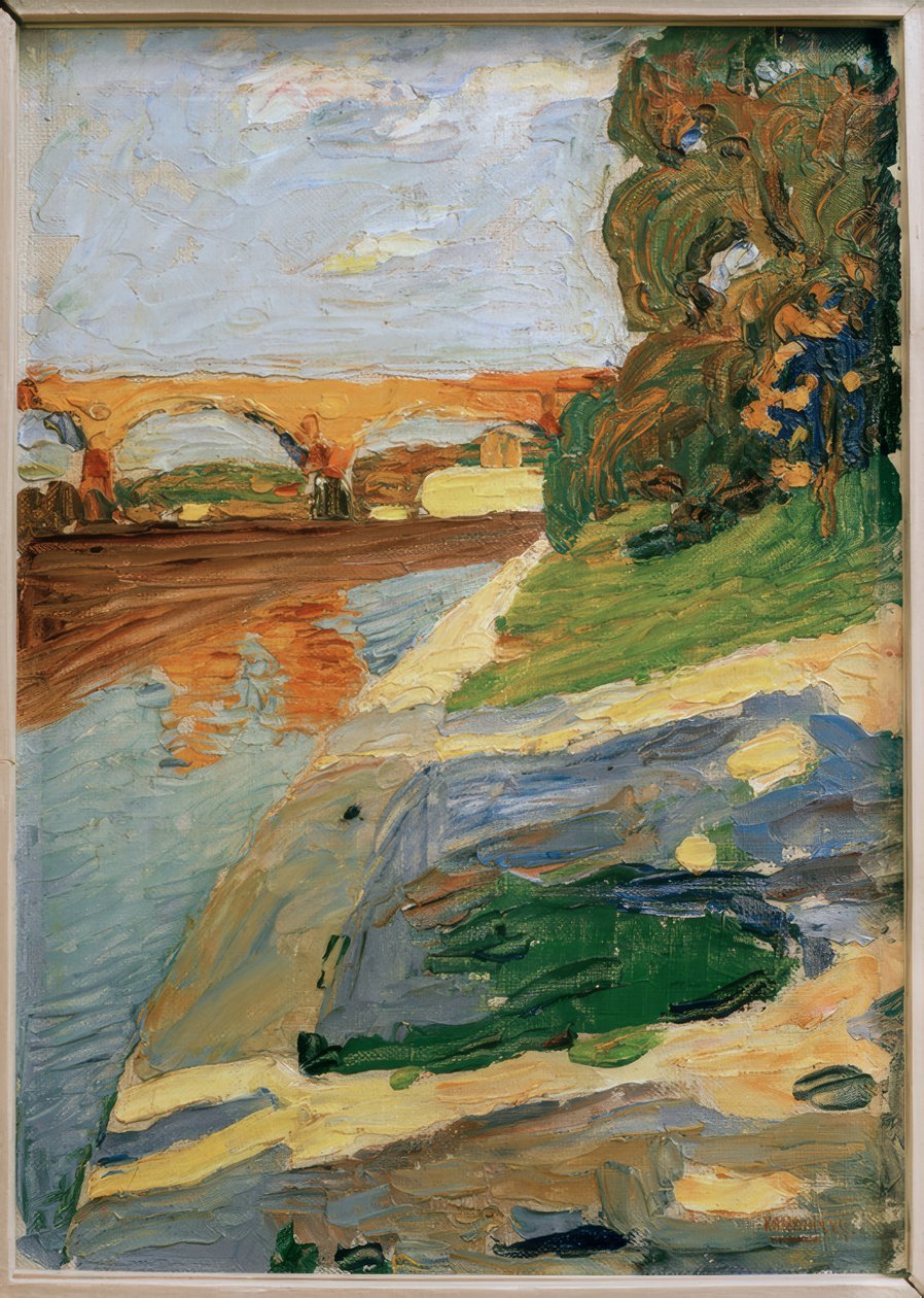 Munich – The Isar by Wassily Kandinsky