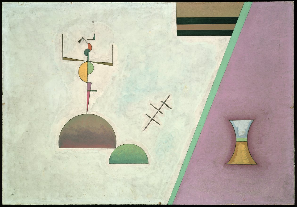 Two Black Lines by Wassily Kandinsky