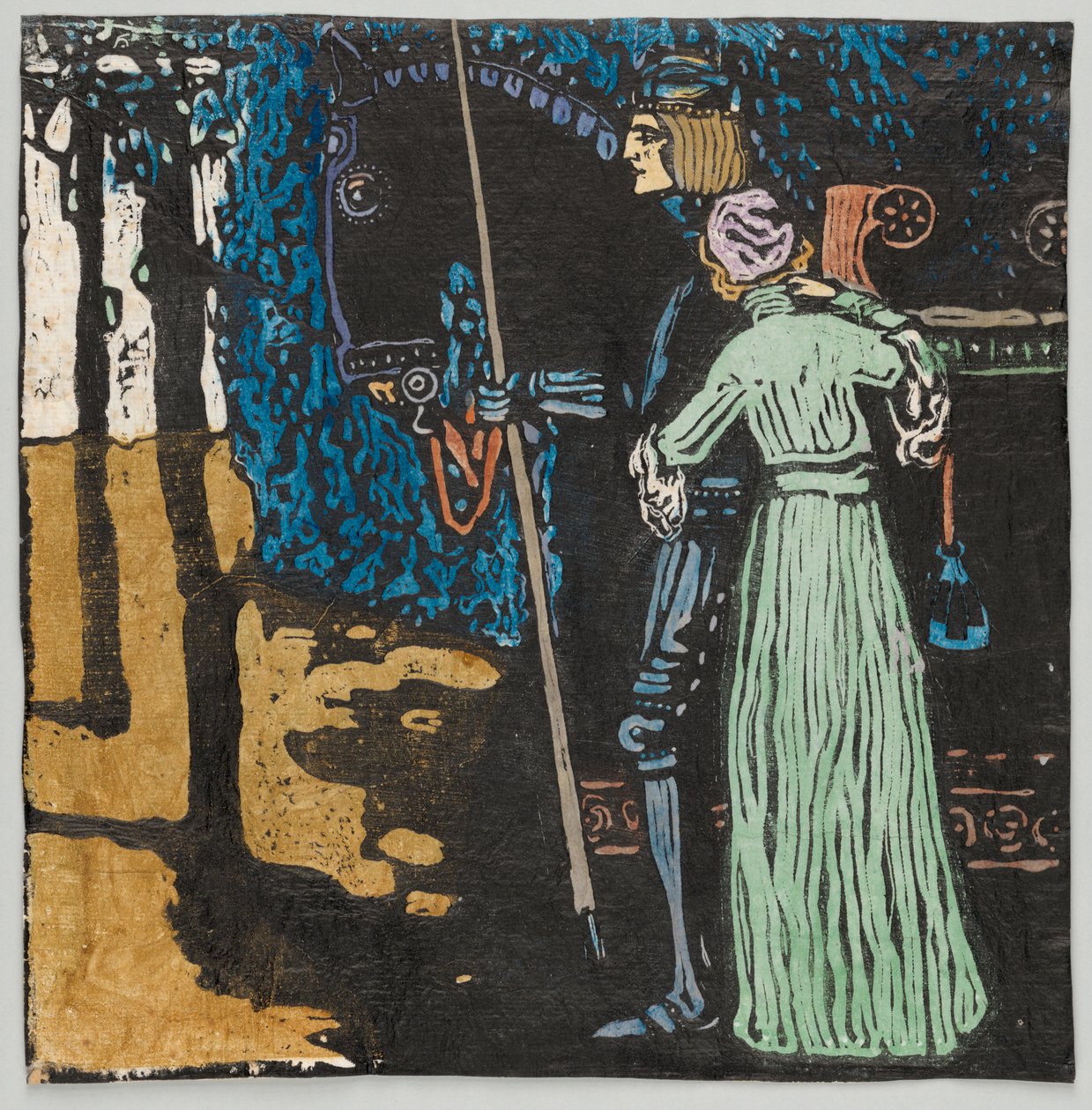 Farewell (Second State) by Wassily Kandinsky