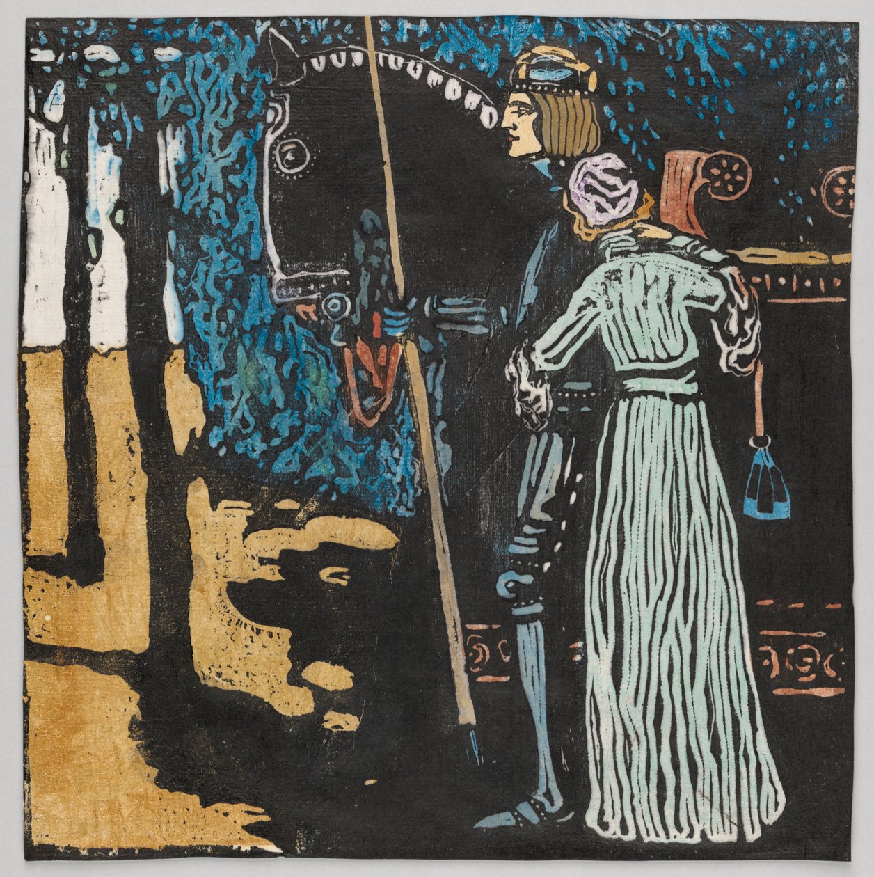 Farewell by Wassily Kandinsky