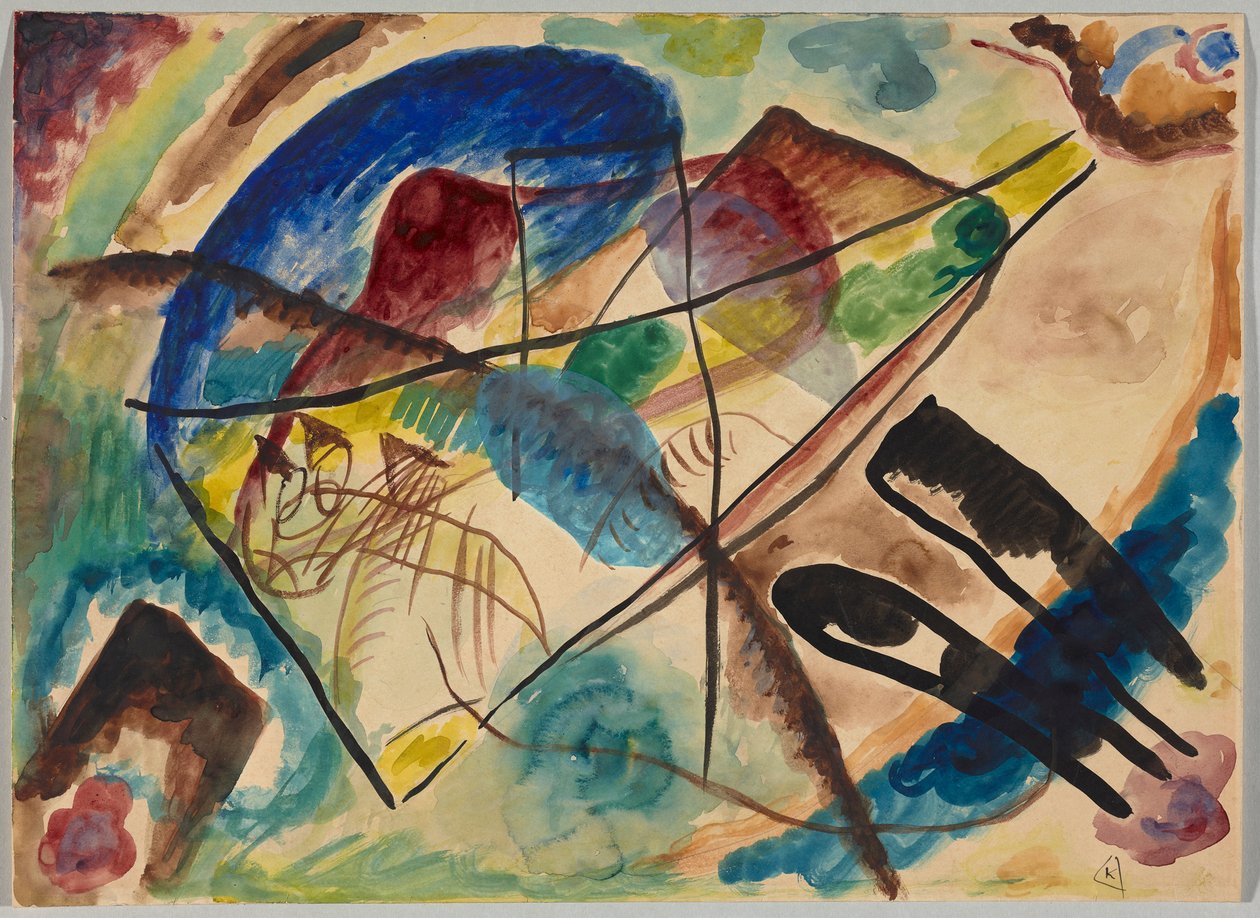 Watercolor VIII by Wassily Kandinsky