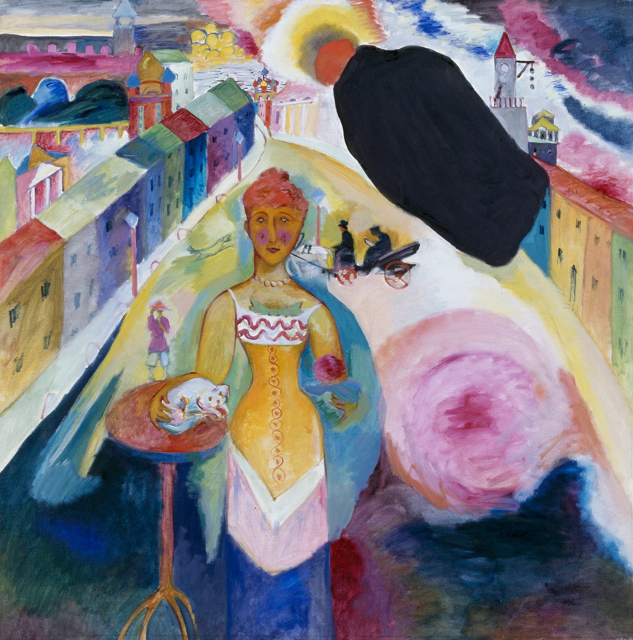 Lady in Moscow by Wassily Kandinsky