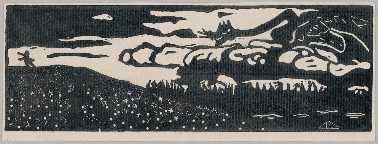The Dragon (Second State) by Wassily Kandinsky