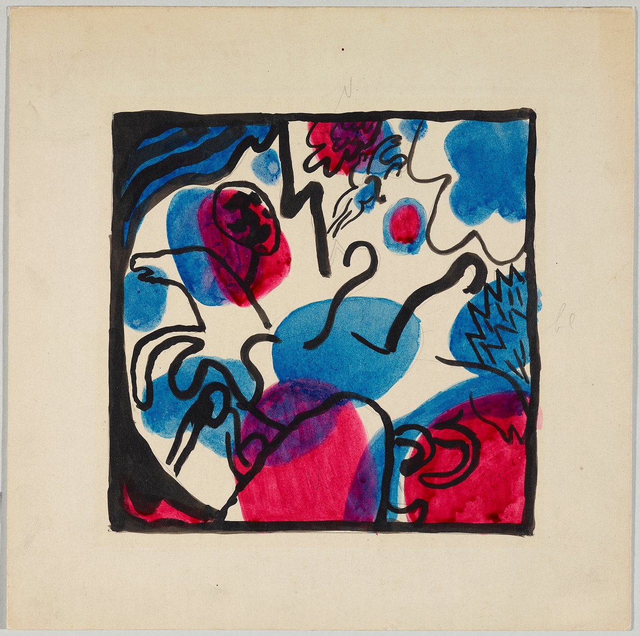 Design for the Color Woodcut 