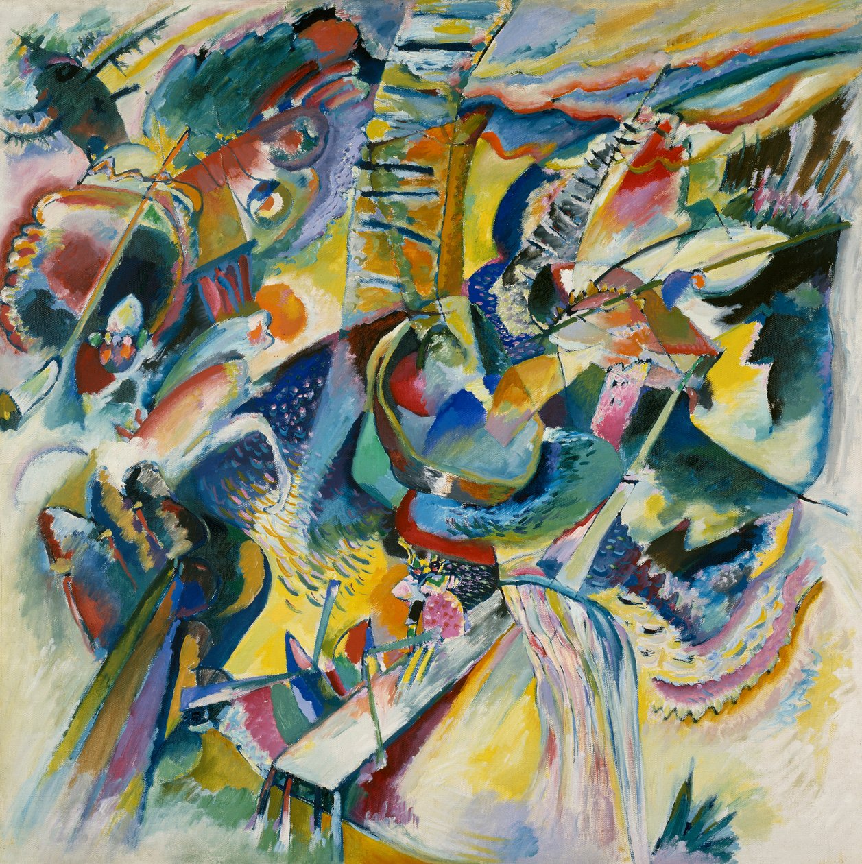 Improvisation Gorge by Wassily Kandinsky