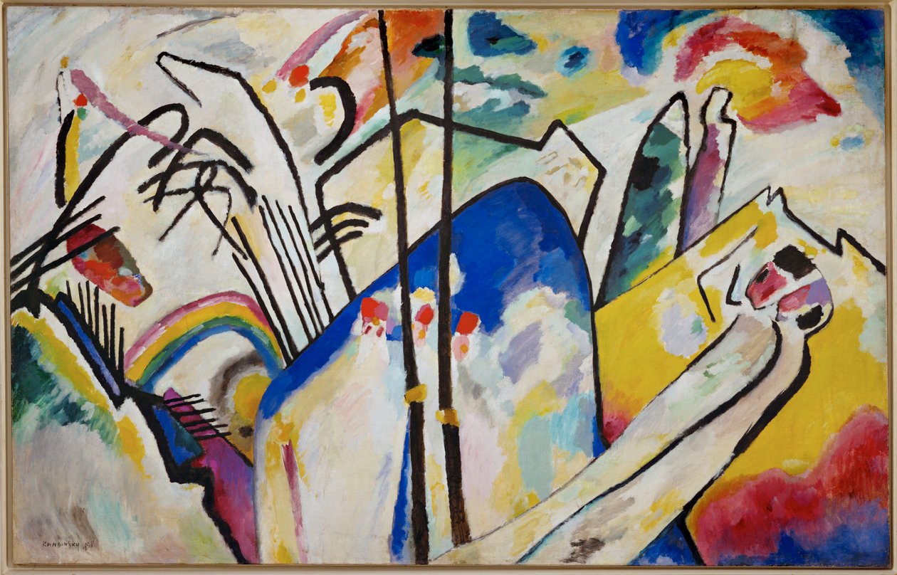 Composition 4 by Wassily Kandinsky