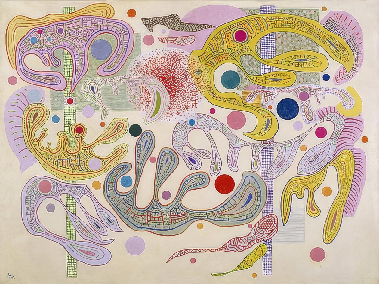 Capricious Forms by Wassily Kandinsky: Buy fine art prints