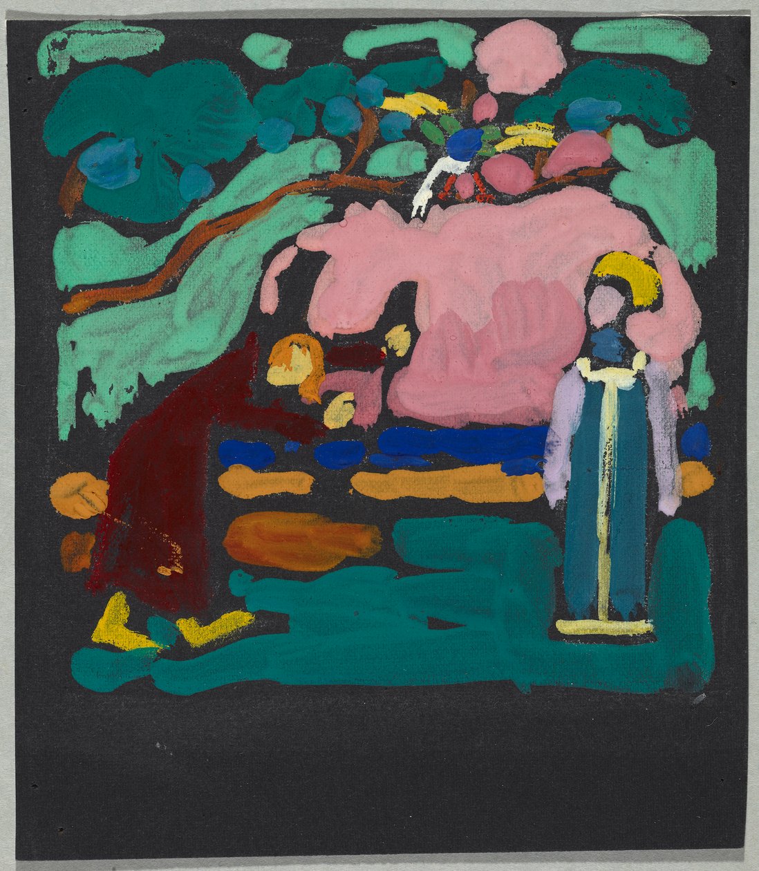 Lyre by Wassily Kandinsky