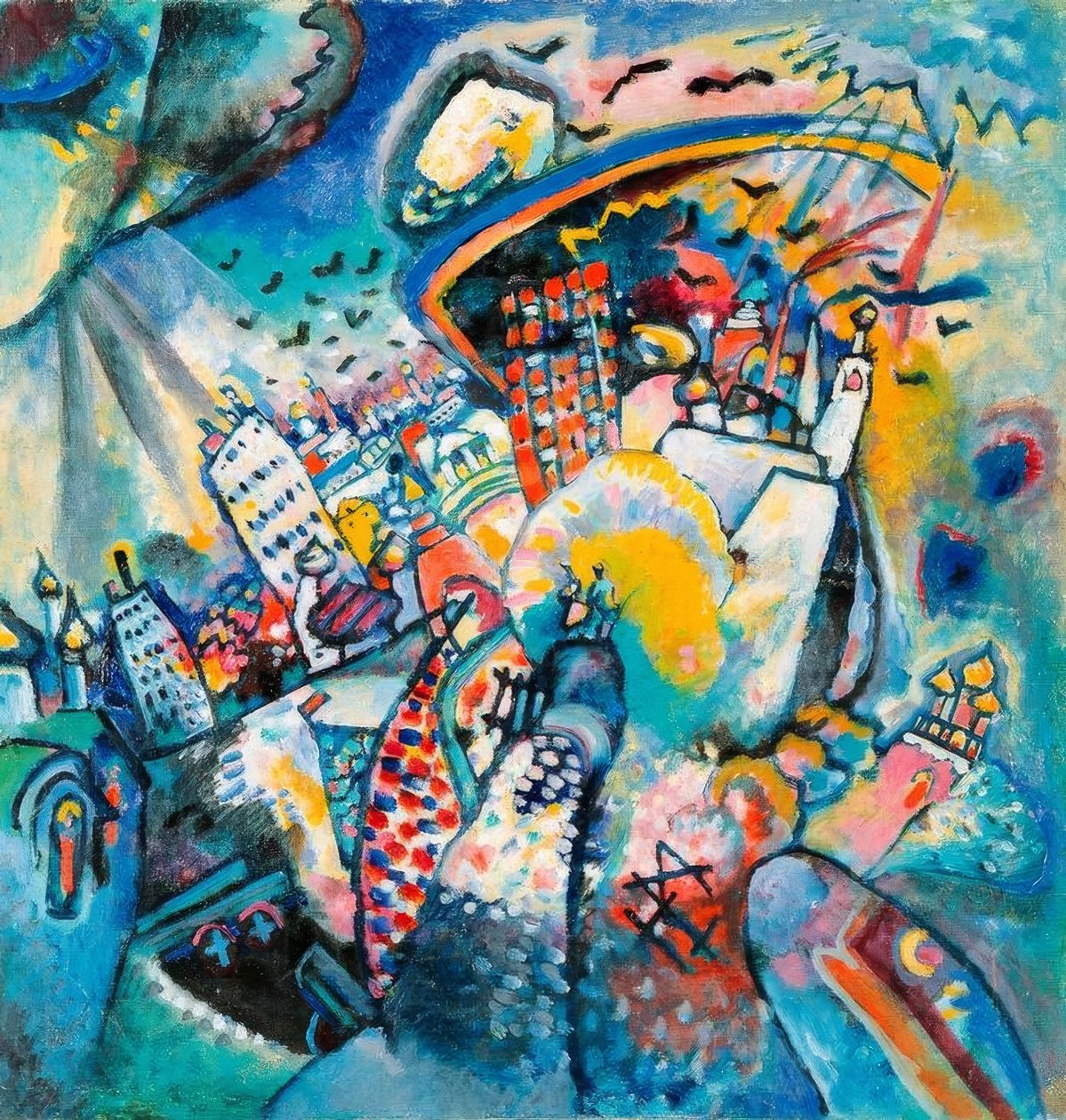 Red Square by Wassily Kandinsky: Premium art reproduction