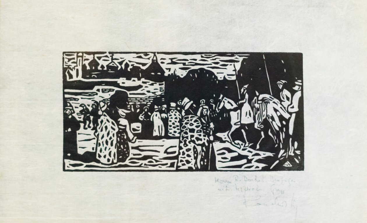 SUNDAY WORKS アートプリント Sunday - Old Russian by Wassily Kandinsky: Fine art print