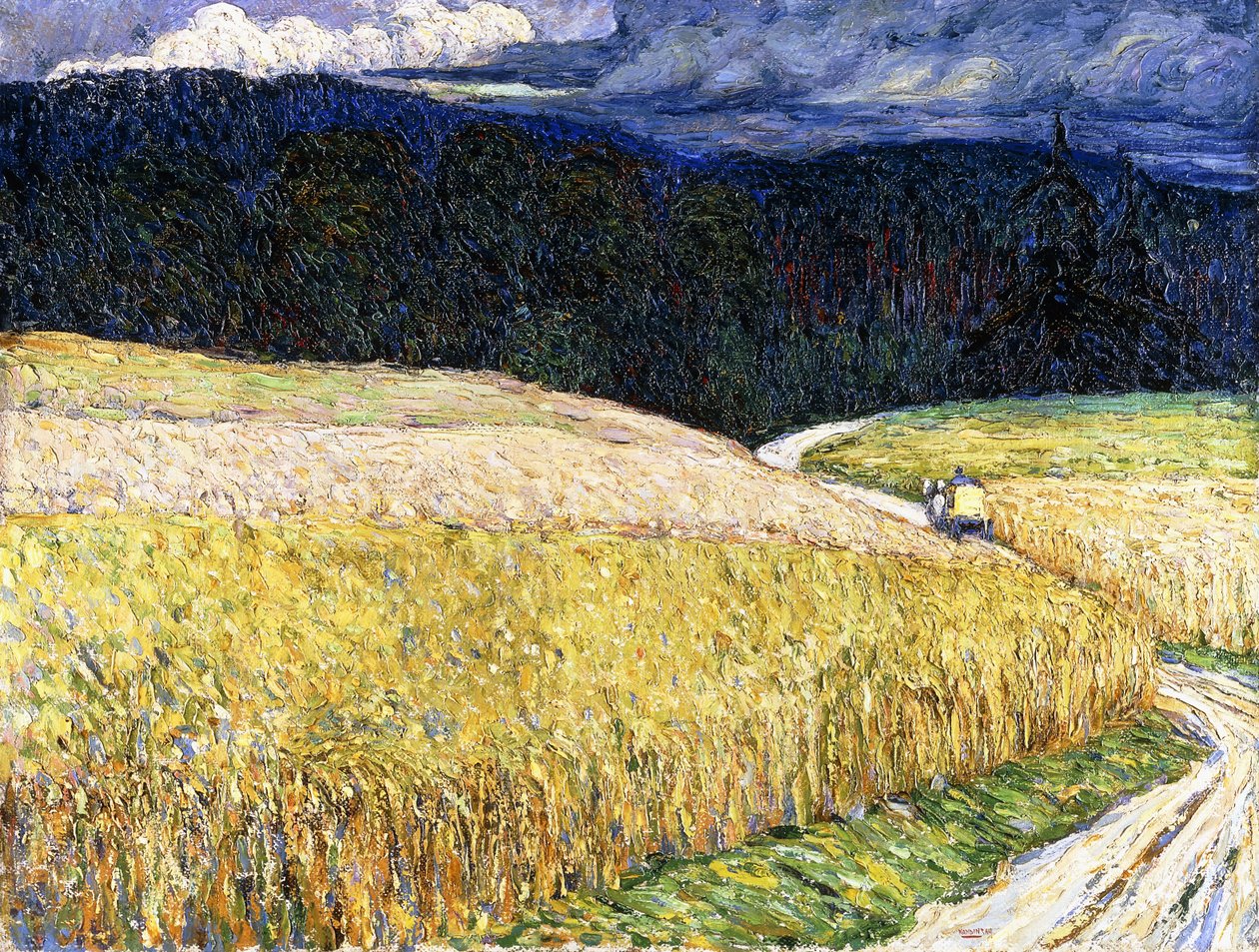 The Stagecoach by Wassily Kandinsky