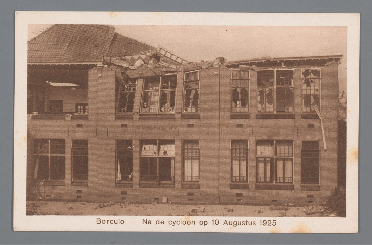 Borculo -- After the Cyclone on August 10, 1925 by Weenenk and Snel