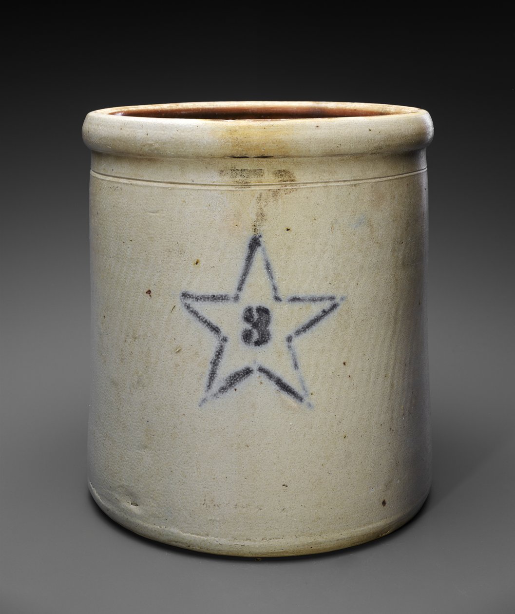 Three Gallon Crock by Weller and Wagner Co. Newton