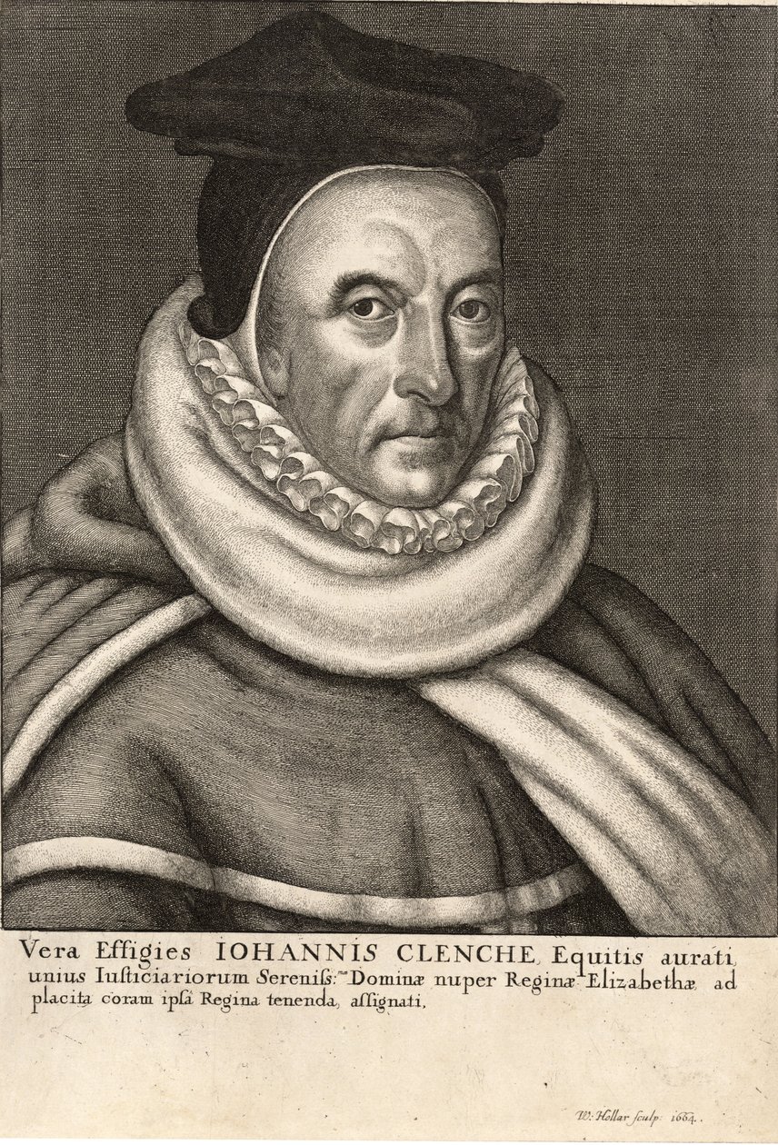 John Clenche. State 1 by Wenceslaus Hollar