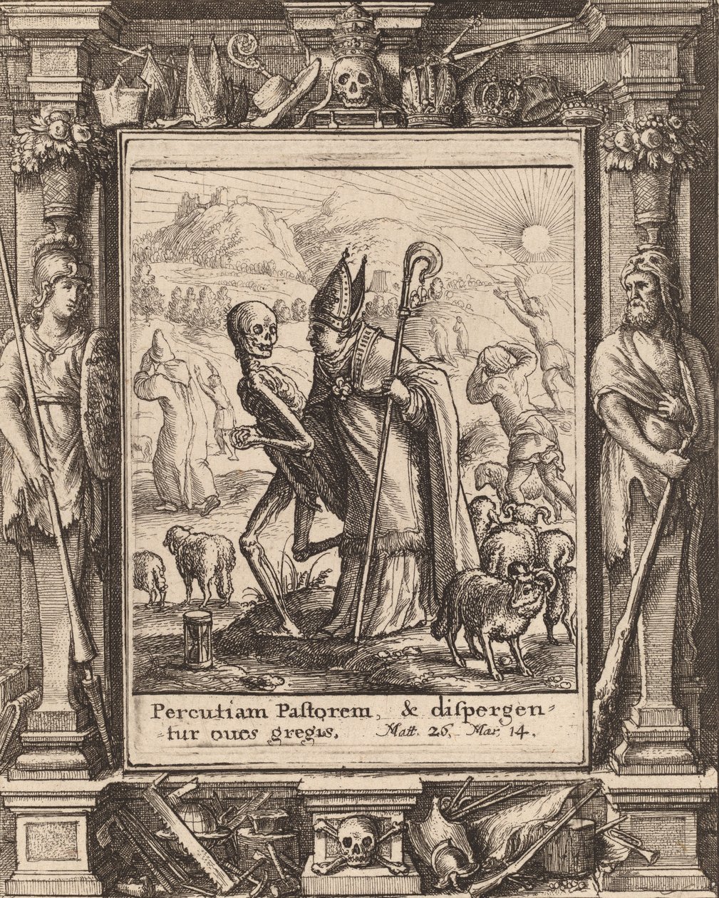 Bishop, 1651 by Wenceslaus Hollar
