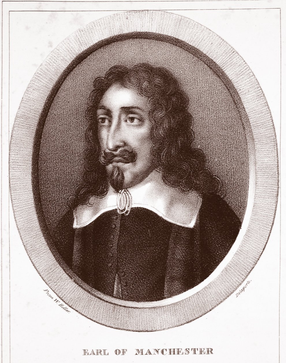Earl of Manchester, attributed to Delaporte, engraved by de Langlume by Wenceslaus Hollar