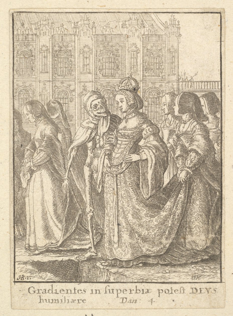 Empress (from the Dance of Death) by Wenceslaus Hollar