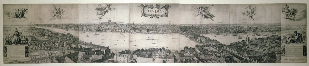 London, 1647 by Wenceslaus Hollar