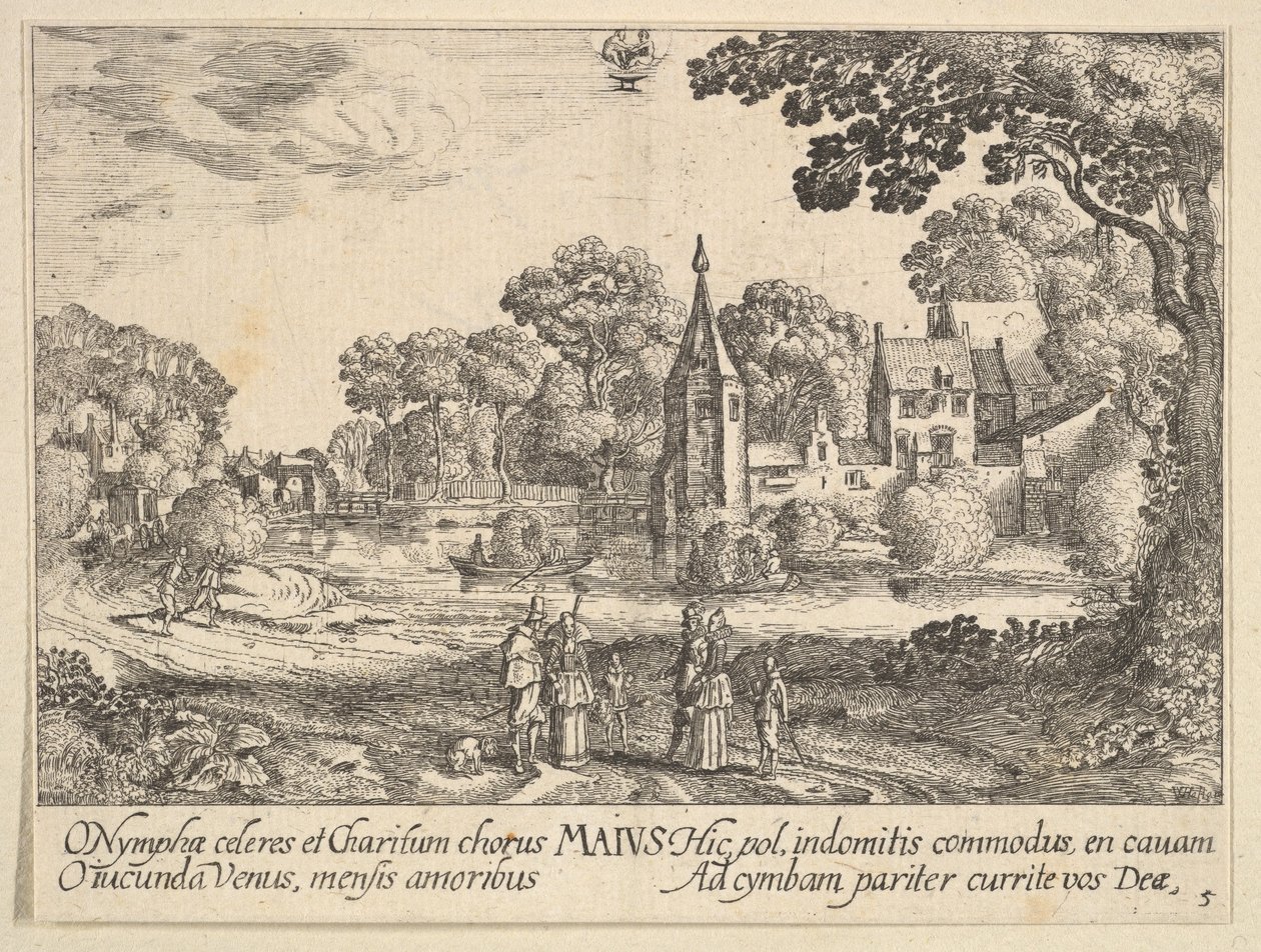 May by Wenceslaus Hollar