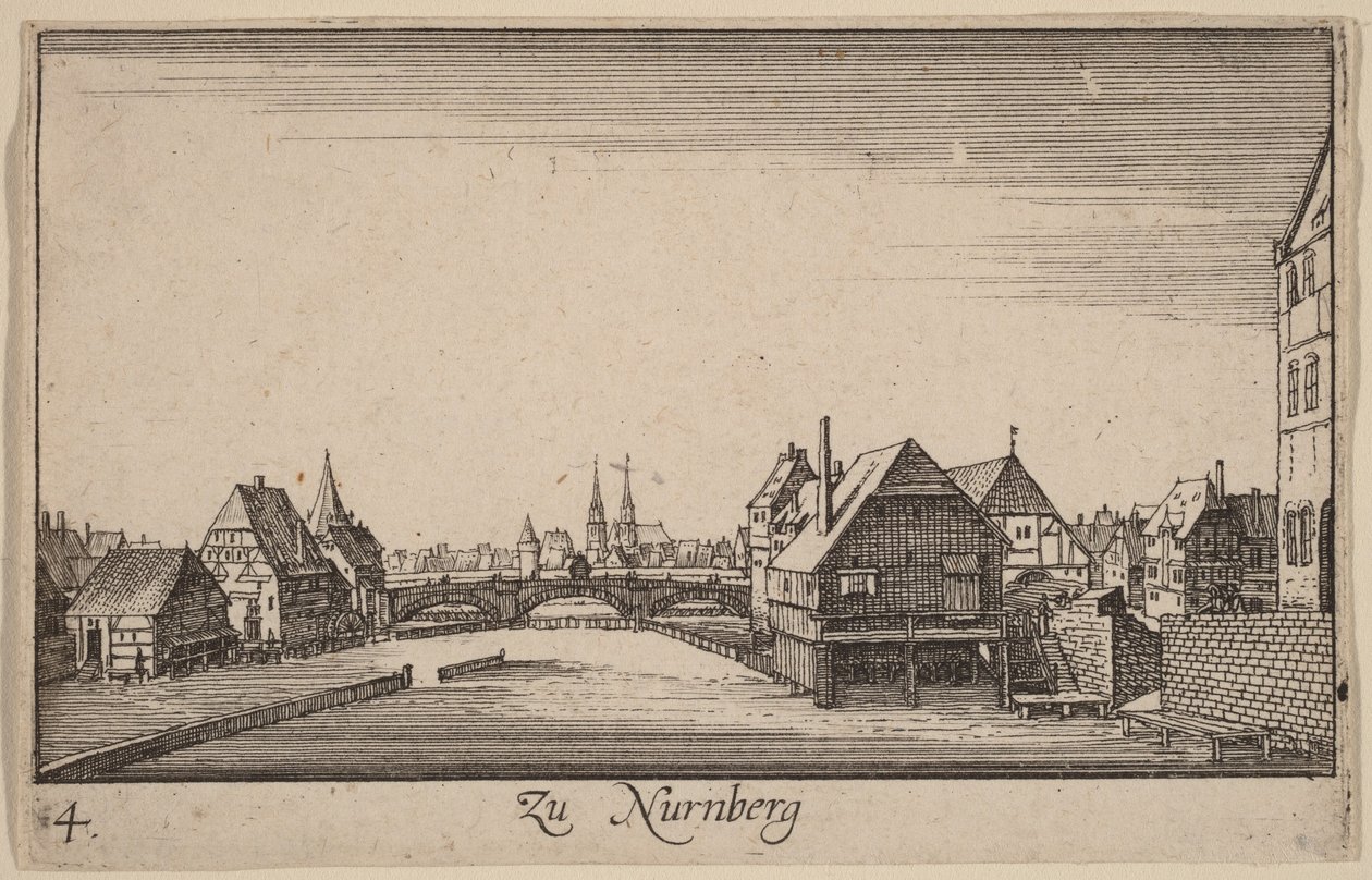Nuremberg by Wenceslaus Hollar
