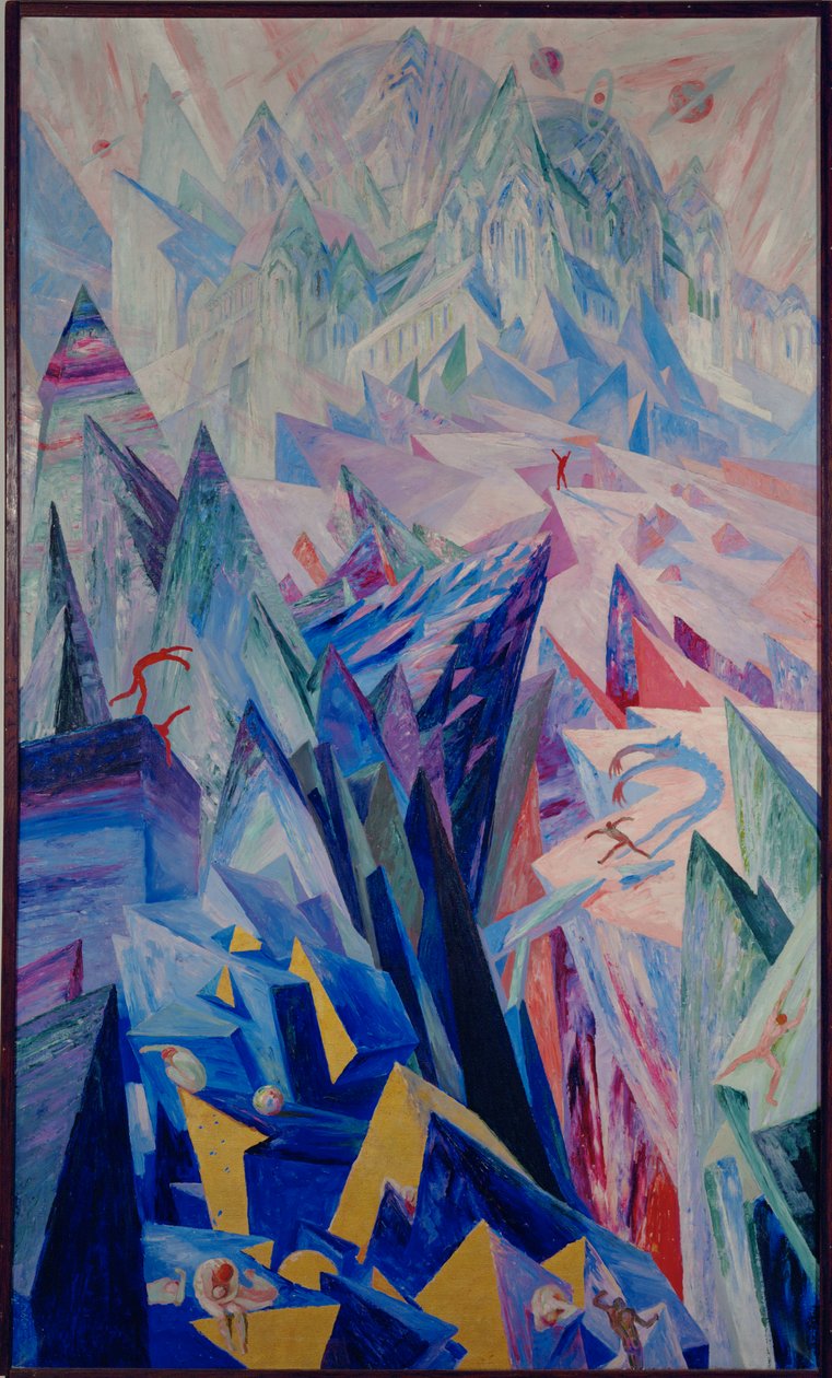 The Path of Genius by Wenzel Hablik