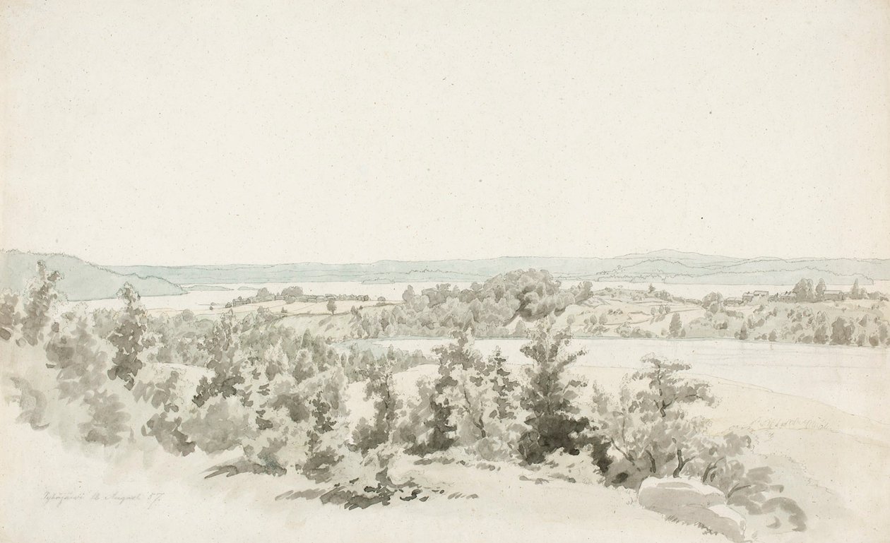 Pyhäjärvi by Werner Holmberg