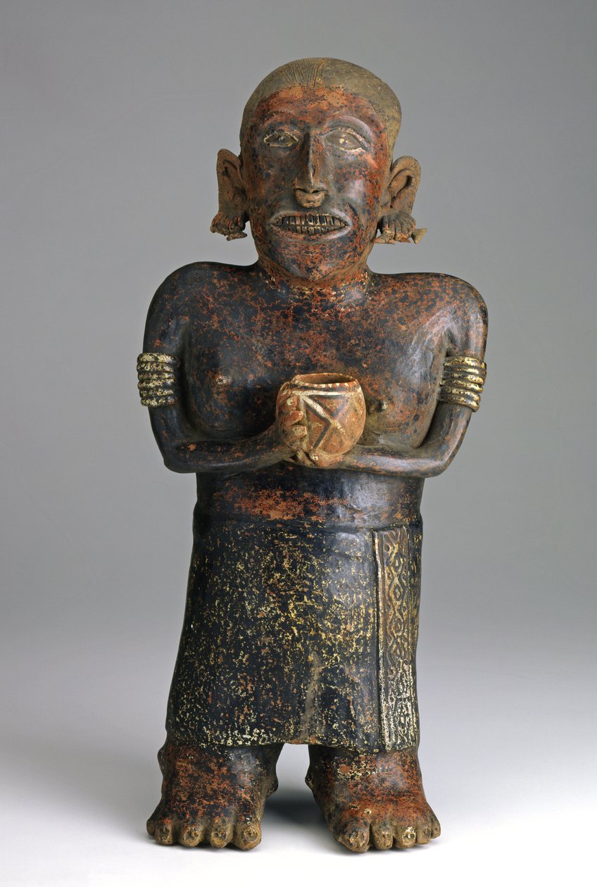 Standing Female Figure, c.200 B.C.E.-300 C.E. by West Mexican