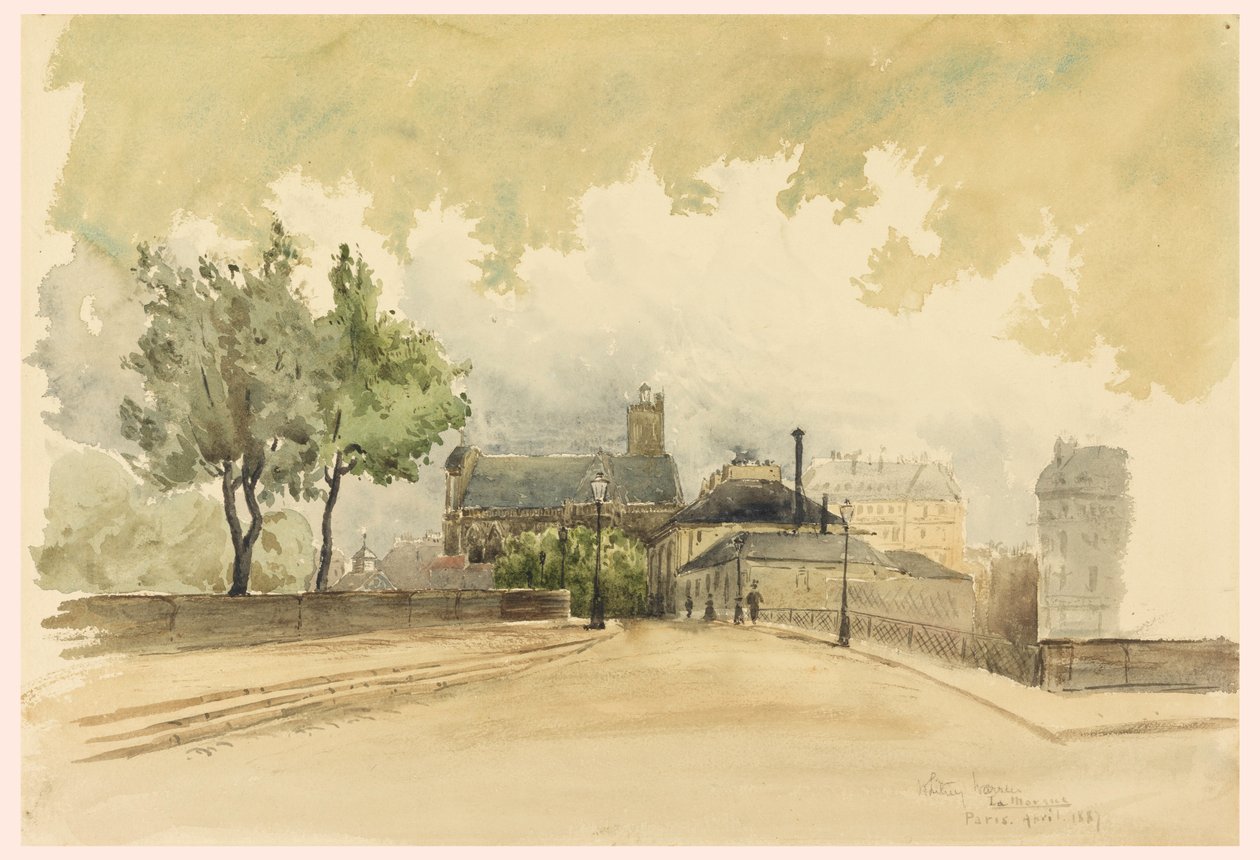 The Marque, Paris, 1887 by Whitney Warren Jr.